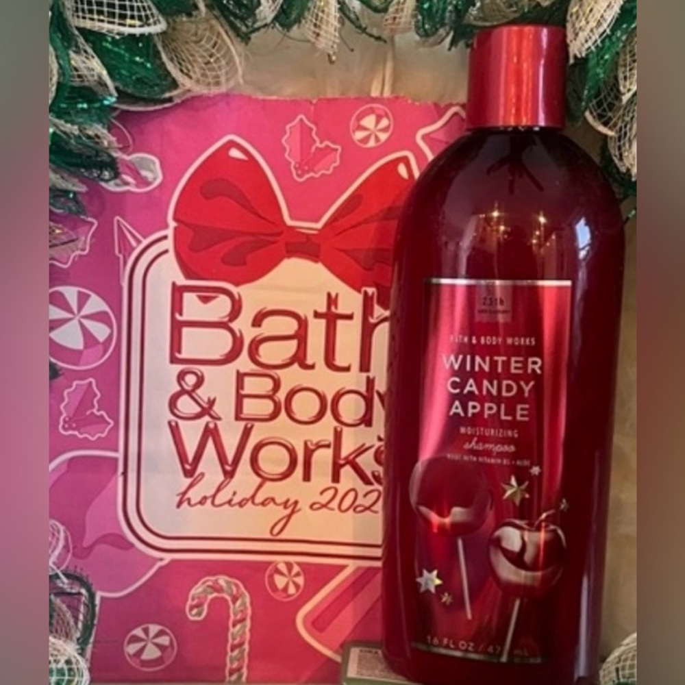 Bath & Body Works Winter Candy Apple Shampoo wit vitamin B5 & Aloe